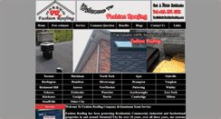 Desktop Screenshot of fashionroofing.com